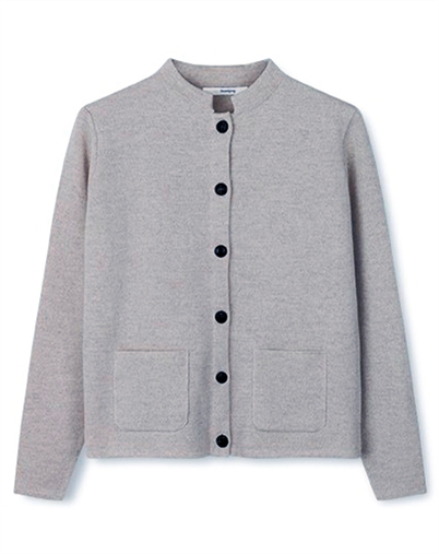 Sibin Linnebjerg - Dell Cardigan - Melange Grey